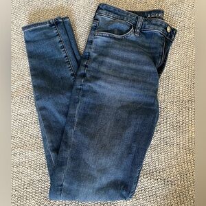 American Eagle Outfitters Dark Blue Skinny Jeans